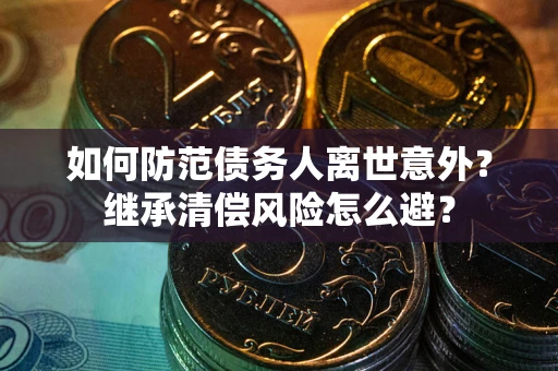 济南如何防范债务人离世意外？继承清偿风险怎么避？