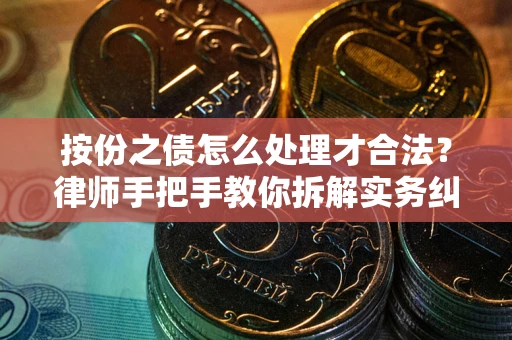 济南按份之债怎么处理才合法？律师手把手教你拆解实务纠纷