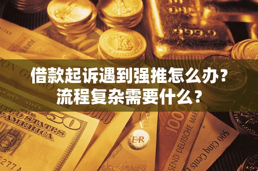 济南借款起诉遇到强推怎么办？流程复杂需要什么？