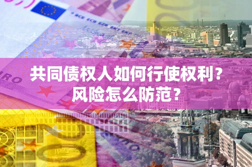 济南共同债权人如何行使权利？风险怎么防范？