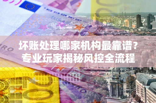 济南坏账处理哪家机构最靠谱？专业玩家揭秘风控全流程