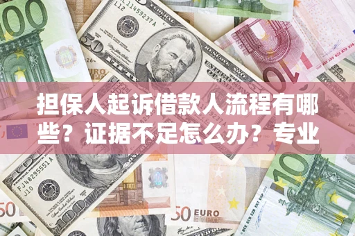 济南担保人起诉借款人流程有哪些？证据不足怎么办？专业律师解答