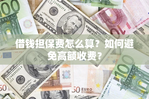 济南借钱担保费怎么算？如何避免高额收费？