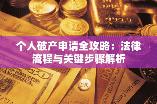 济南个人破产申请全攻略：法律流程与关键步骤解析