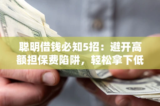 济南聪明借钱必知5招：避开高额担保费陷阱，轻松拿下低息贷款