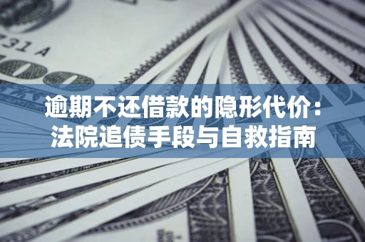 济南逾期不还借款的隐形代价：法院追债手段与自救指南