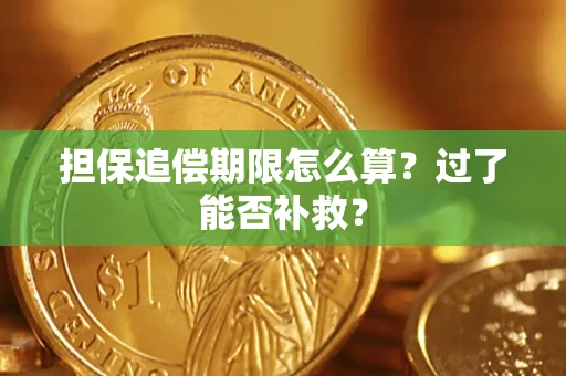 济南担保追偿期限怎么算？过了能否补救？